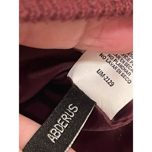 Jeans By Buffalo Men's XL Maroon Puffer Jacket With REMOVABLE Hood & Zipper Pock - Picture 6 of 14